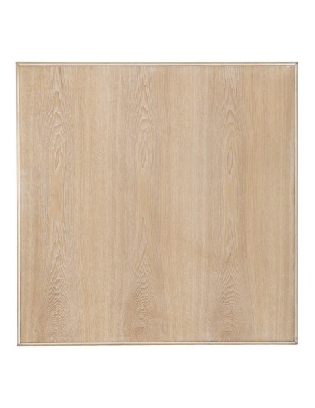 MESA NATURAL-CREMA MADERA 91,50 X 91,50 X 77 CM