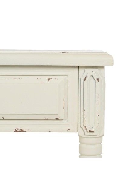 CONSOLA BLANCO ROZADO MADERA 100 X 45 X 76 CM