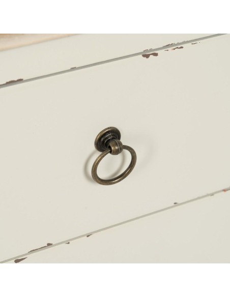 CONSOLA BLANCO ROZADO MADERA 104 X 50 X 78 CM