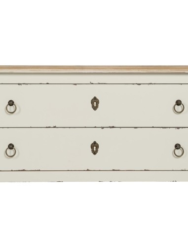 CONSOLA BLANCO ROZADO MADERA 104 X 50 X 78 CM