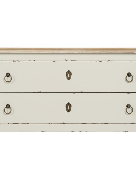 CONSOLA BLANCO ROZADO MADERA 104 X 50 X 78 CM