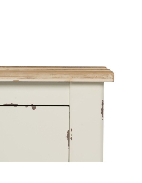 CONSOLA BLANCO ROZADO MADERA 104 X 50 X 78 CM