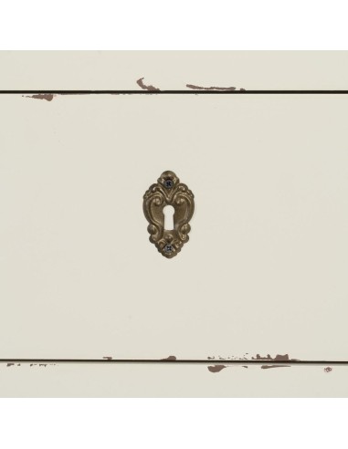 CONSOLA BLANCO ROZADO MADERA 104 X 50 X 78 CM