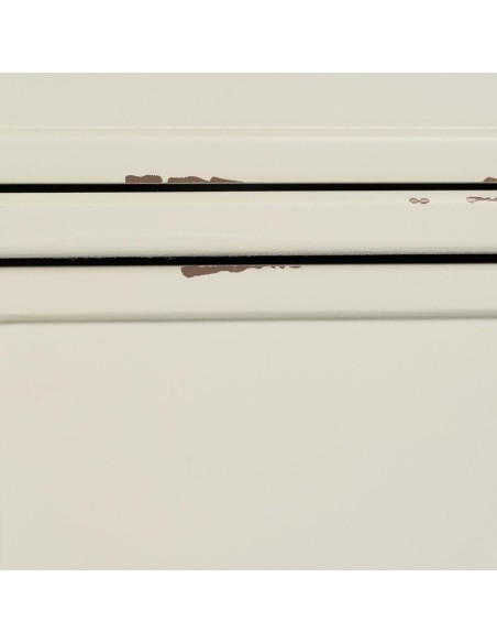 MESITA BLANCO ROZADO MADERA 51 X 32 X 66 CM