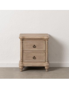 MESITA NATURAL MADERA 48 X 38 X 56 CM