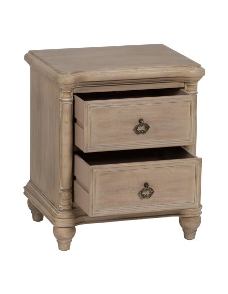 MESITA NATURAL MADERA 48 X 38 X 56 CM