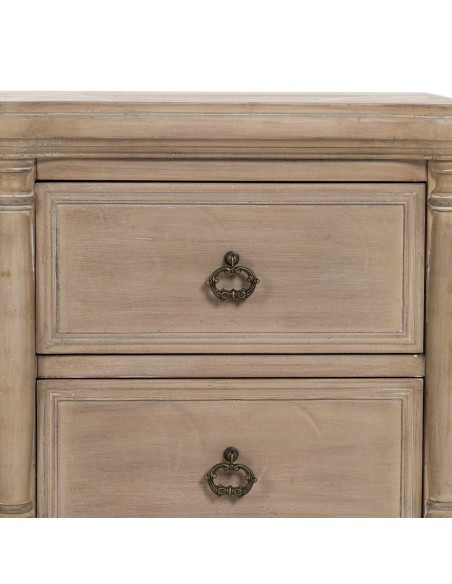 MESITA NATURAL MADERA 48 X 38 X 56 CM