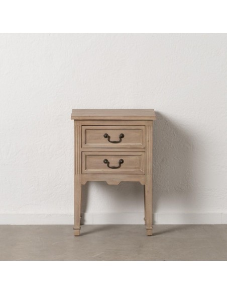 MESITA NATURAL MADERA 50 X 38 X 72 CM