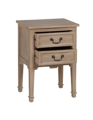 MESITA NATURAL MADERA 50 X 38 X 72 CM