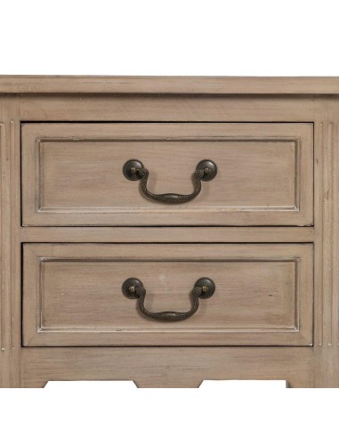 MESITA NATURAL MADERA 50 X 38 X 72 CM