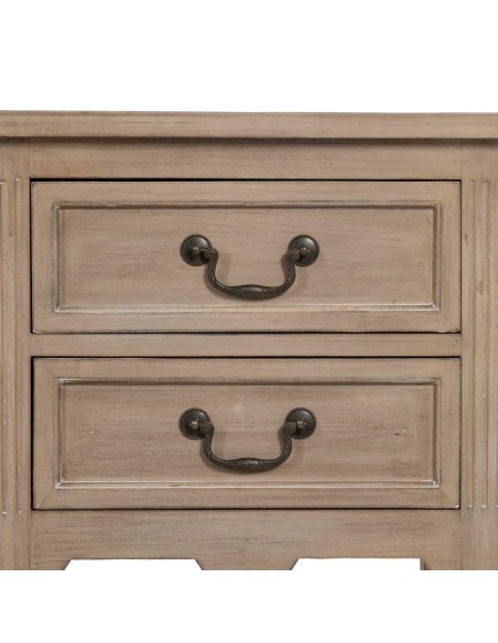 MESITA NATURAL MADERA 50 X 38 X 72 CM