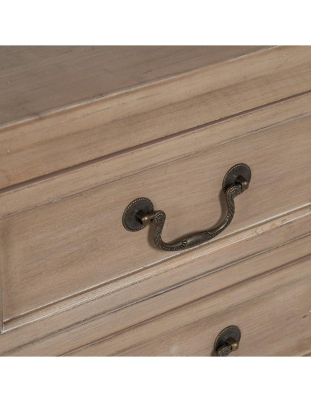 MESITA NATURAL MADERA 50 X 38 X 72 CM