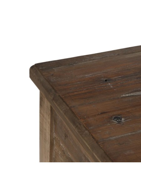 CONSOLA MARRÓN MADERA 184,50 X 50 X 86,80 CM