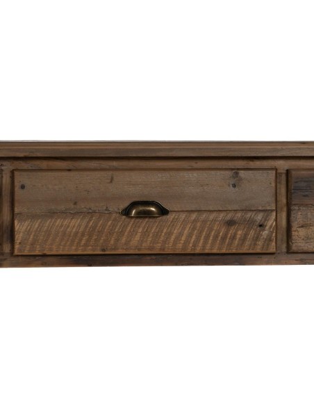 CONSOLA MARRÓN MADERA 184,50 X 50 X 86,80 CM