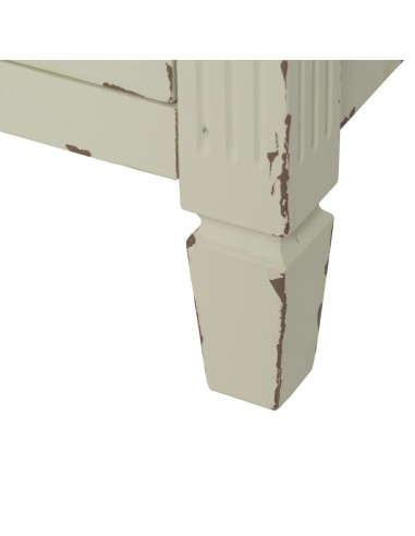 MESITA BEIGE MADERA 45 X 35 X 65 CM