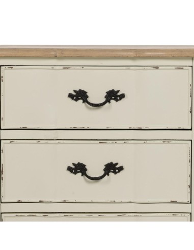 MESITA NATURAL-CREMA MADERA 50 X 40 X 60 CM