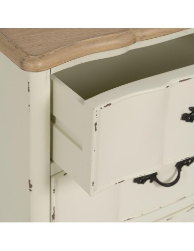 MESITA NATURAL-CREMA MADERA 50 X 40 X 60 CM