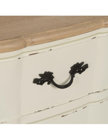 MESITA NATURAL-CREMA MADERA 50 X 40 X 60 CM