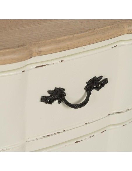 MESITA NATURAL-CREMA MADERA 50 X 40 X 60 CM