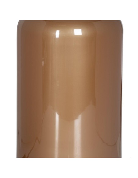 LÁMPARA MESA BEIGE DORADO CRISTAL 39 X 39 X 68,50 CM