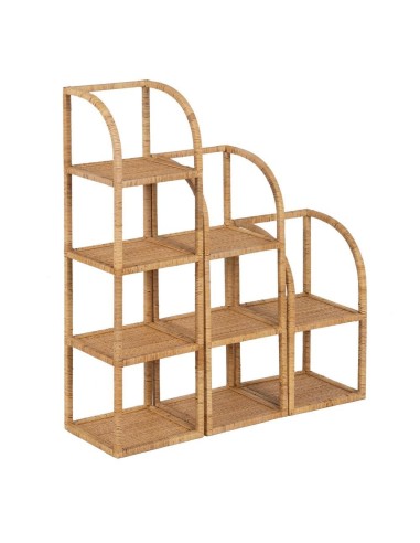 S/3 ESTANTERÍA NATURAL RATÁN SALÓN 30 X 30 X...