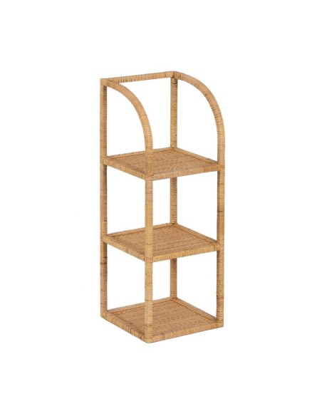 S/3 ESTANTERÍA NATURAL RATÁN SALÓN 30 X 30 X 109 CM