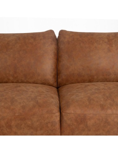 SOFÁ 3 PLAZAS MARRÓN TEJIDO-MADERA SALÓN 210 X...