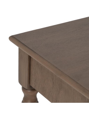 CONSOLA MARRÓN DM-MADERA 90 X 30 X 75 CM