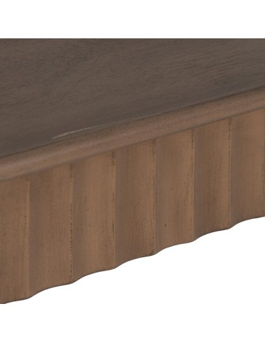 CONSOLA MARRÓN DM-MADERA 90 X 30 X 75 CM