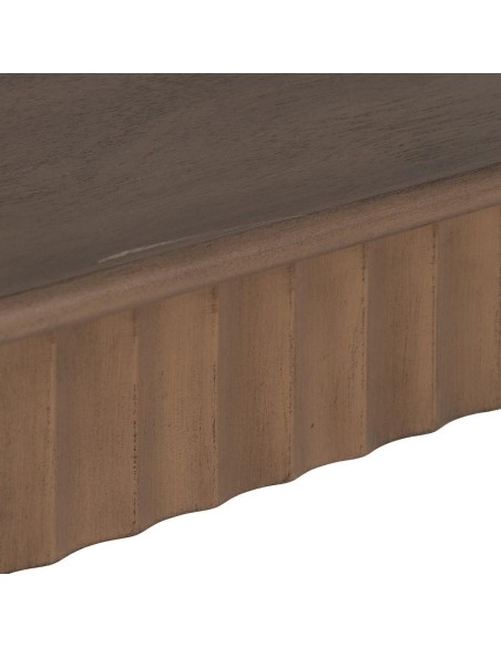 CONSOLA MARRÓN DM-MADERA 90 X 30 X 75 CM