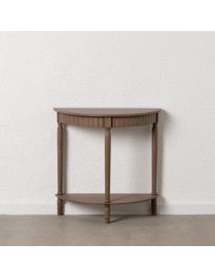 CONSOLA MARRÓN DM-MADERA 71 X 30 X 71 CM