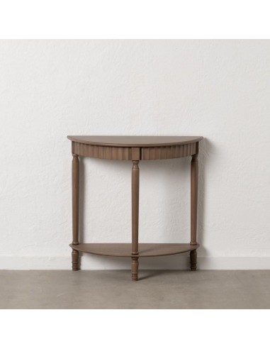 CONSOLA MARRÓN DM-MADERA 71 X 30 X 71 CM