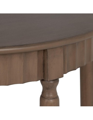 CONSOLA MARRÓN DM-MADERA 71 X 30 X 71 CM