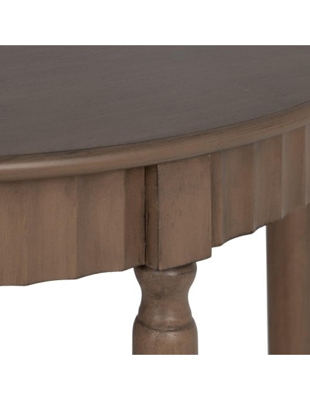 CONSOLA MARRÓN DM-MADERA 71 X 30 X 71 CM