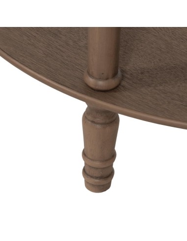 CONSOLA MARRÓN DM-MADERA 71 X 30 X 71 CM