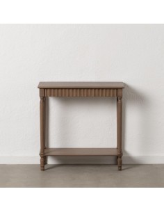 CONSOLA MARRÓN DM-MADERA 71 X 30 X 71 CM