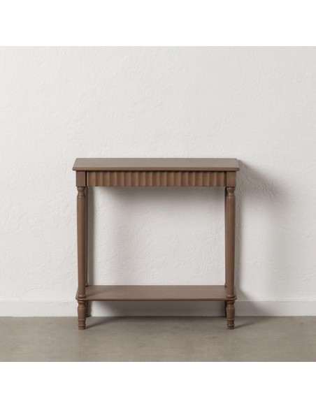 CONSOLA MARRÓN DM-MADERA 71 X 30 X 71 CM