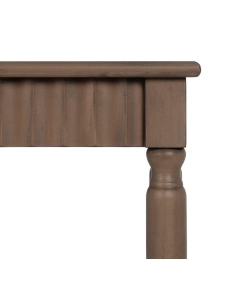 CONSOLA MARRÓN DM-MADERA 71 X 30 X 71 CM