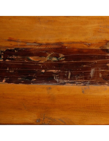 MESA COMEDOR NATURAL-NEGRO 220 X 100 X 75 CM