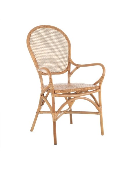 SILLA NATURAL RATÁN 57 X 50 X 99 CM