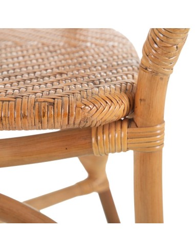 SILLA NATURAL RATÁN 57 X 50 X 99 CM