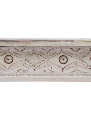 MESA CENTRO BLANCO ROZADO MADERA MANGO 177 X...