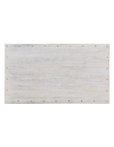 MESA CENTRO BLANCO ROZADO MADERA MANGO 177 X...
