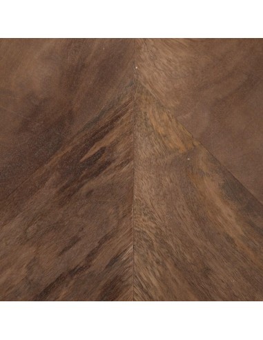 MESA COMEDOR NATURAL-NEGRO 140 X 140 X 75 CM