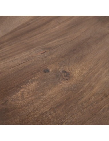 MESA COMEDOR NATURAL-NEGRO 140 X 140 X 75 CM