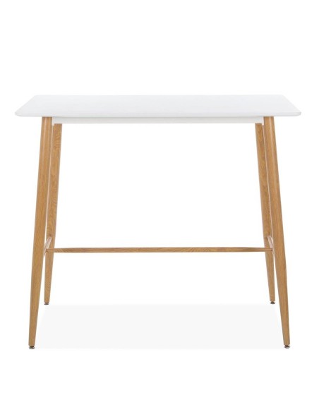 Mesa Alta BERTA 120x60, metal, couro Mesa Alta BERTA 120x60, metal, couro