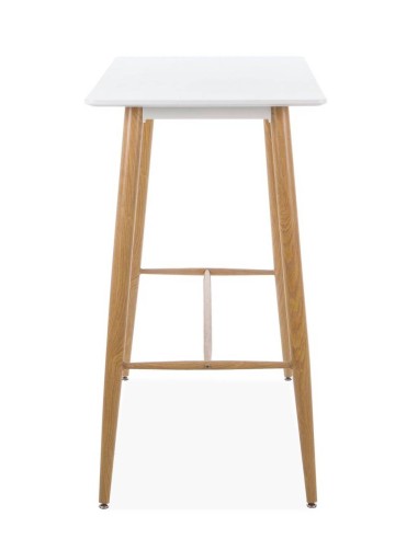 Mesa Alta BERTA 120x60, metal, couro