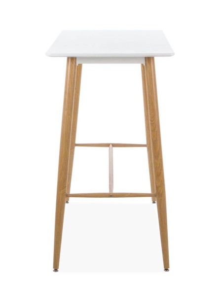 Mesa Alta BERTA 120x60, metal, couro Mesa Alta BERTA 120x60, metal, couro