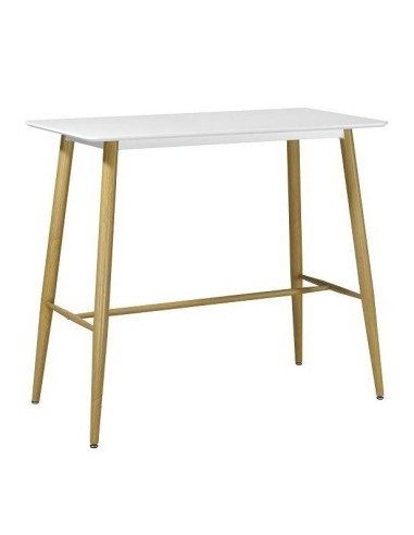Mesa Alta BERTA 120x60, metal, couro