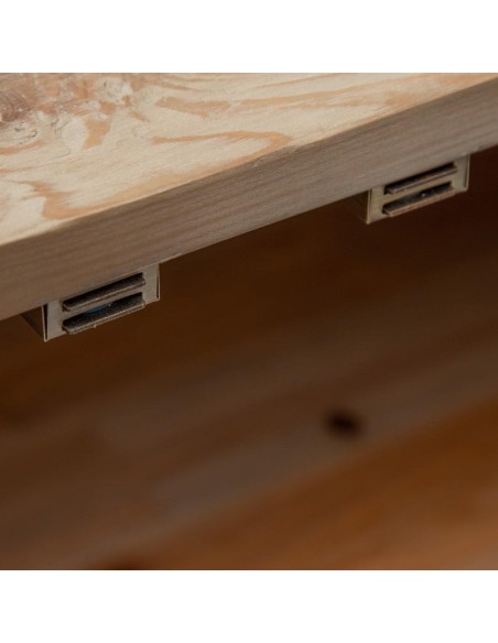 APARADOR CREMA MADERA-HIERRO SALÓN 180 X 45 X 84 CM